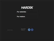 Tablet Screenshot of hardsk.com